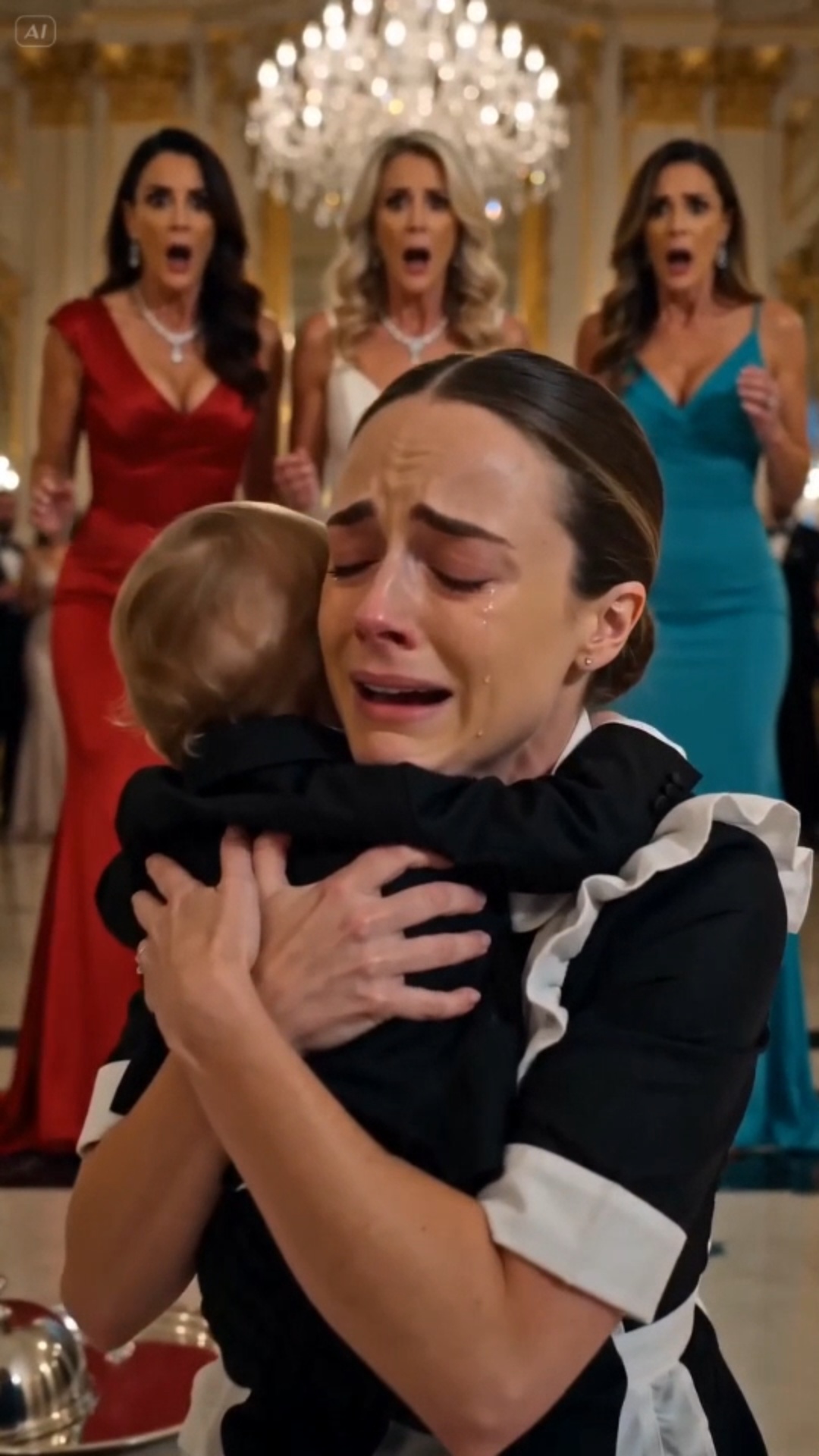 The Toddler Ran Past Three Rich Women and Called the Maid “Mommy”—Then One Sentence Exposed the Secret His Billionaire Father Had Buried