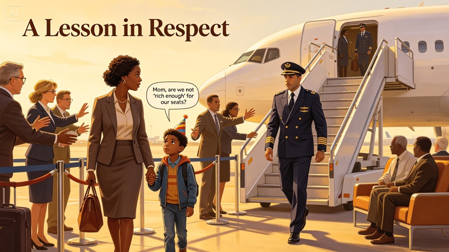 7 Months of Saving, 1 Humiliating Boarding Line, and the 5 Words the Pilot Said to Stop It All