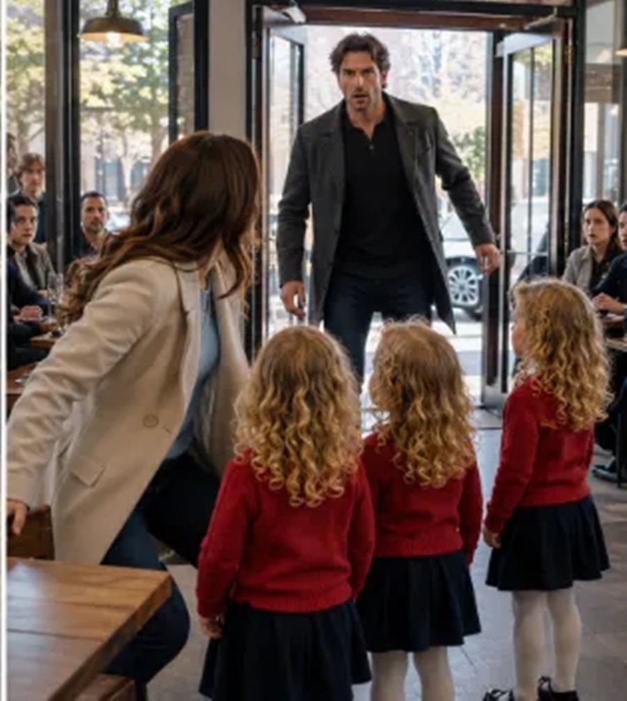Three Little Girls Came to Emma’s Table Before Her Blind Date Arrived. Then Their Father Walked In and Her Past Came Back Alive M1