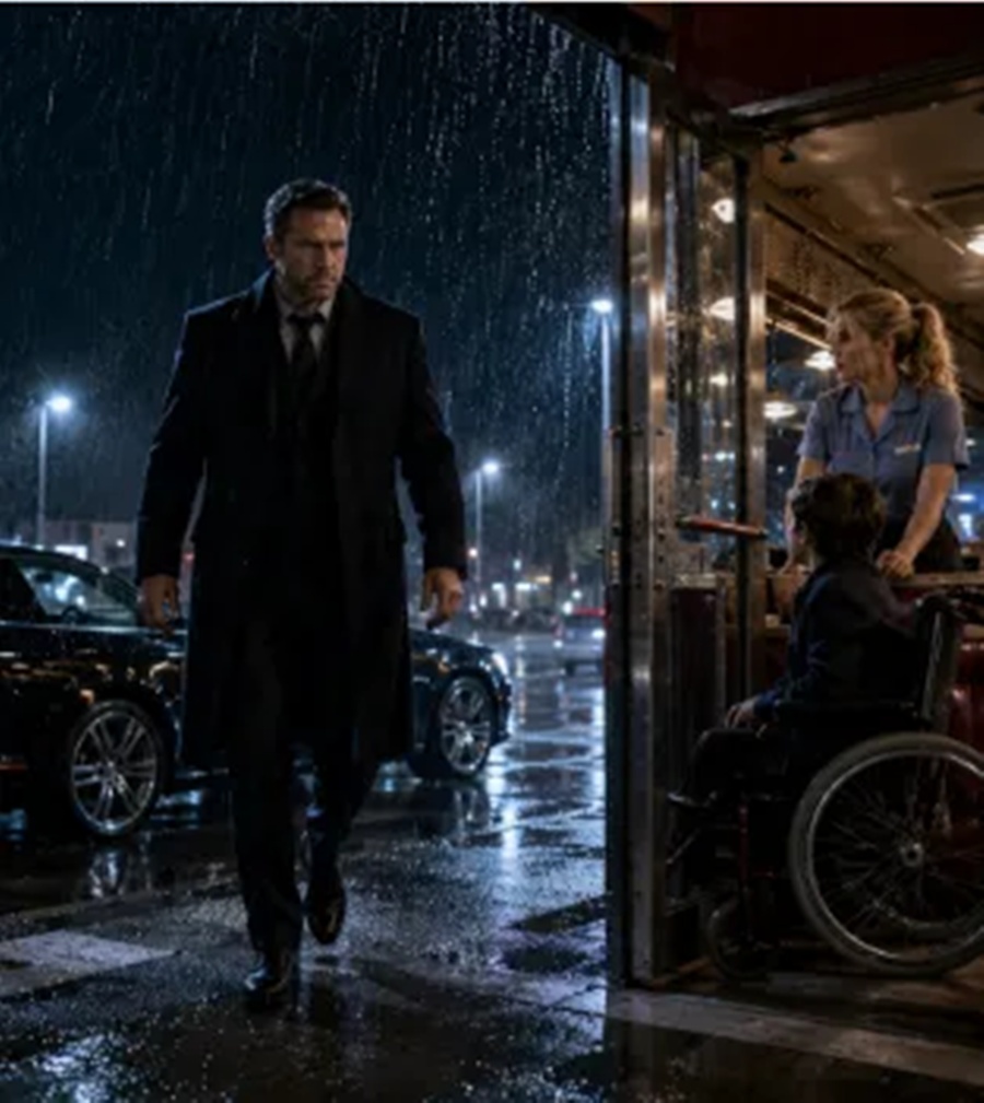 The Billionaire Left His Son in the Rain. What the Waitress Did Next Destroyed Everything He Believed About Love