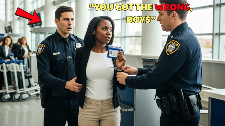 Cops Handcuff Black Woman At Airport — Unaware She’s A Federal Marshal