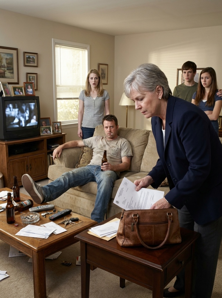 I asked my son-in-law to turn the music down because it was driving me crazy, and in front of his friends he said to me, “This is my house, you crazy old woman. If you don’t like it, there’s the door.” My daughter looked down. So did I. But instead of crying, I opened my purse, took out a piece of paper that had been folded for 23 days, and laid it on the table…
