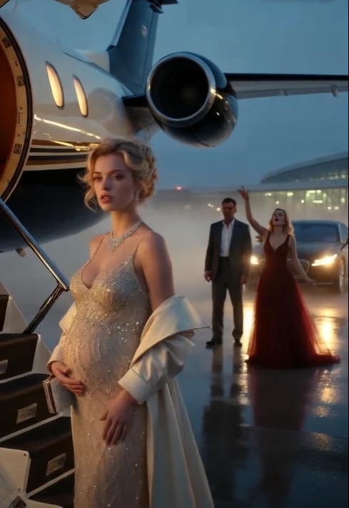 After a Night with His Mistress—Pregnant Wife Boarded a Jet While the Mistress Begged Outside