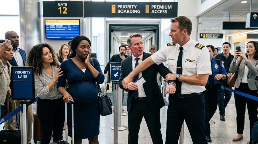 Assaulted At Gate 12: The Pilot’s 30-Second Payback