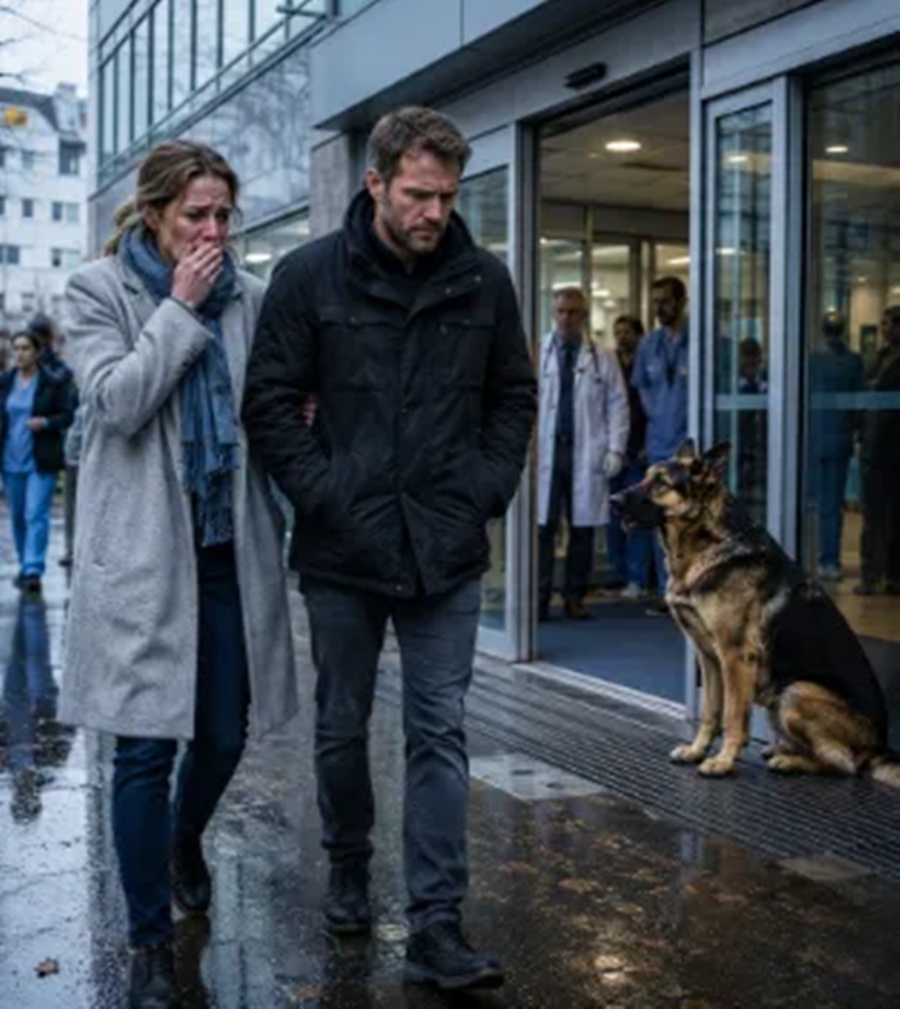 The Dog Waited Outside the Hospital for Twenty-One Days. When They Finally Let Him Say Goodbye, the Boy’s Finger Moved