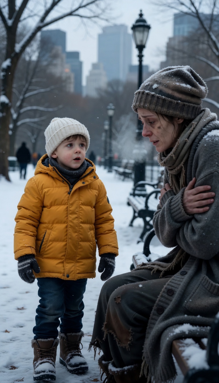 The Homeless Woman Almost Broke Down After Hearing The Little Boy’s Final Words