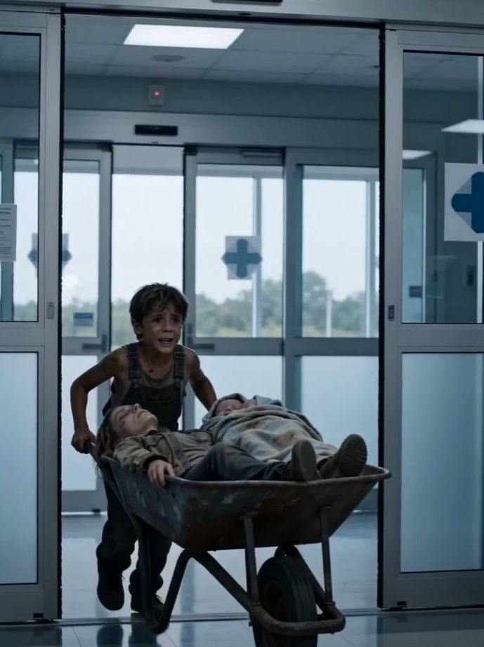 A Crying Boy Arrived At The Emergency Room With Two Freezing Newborns