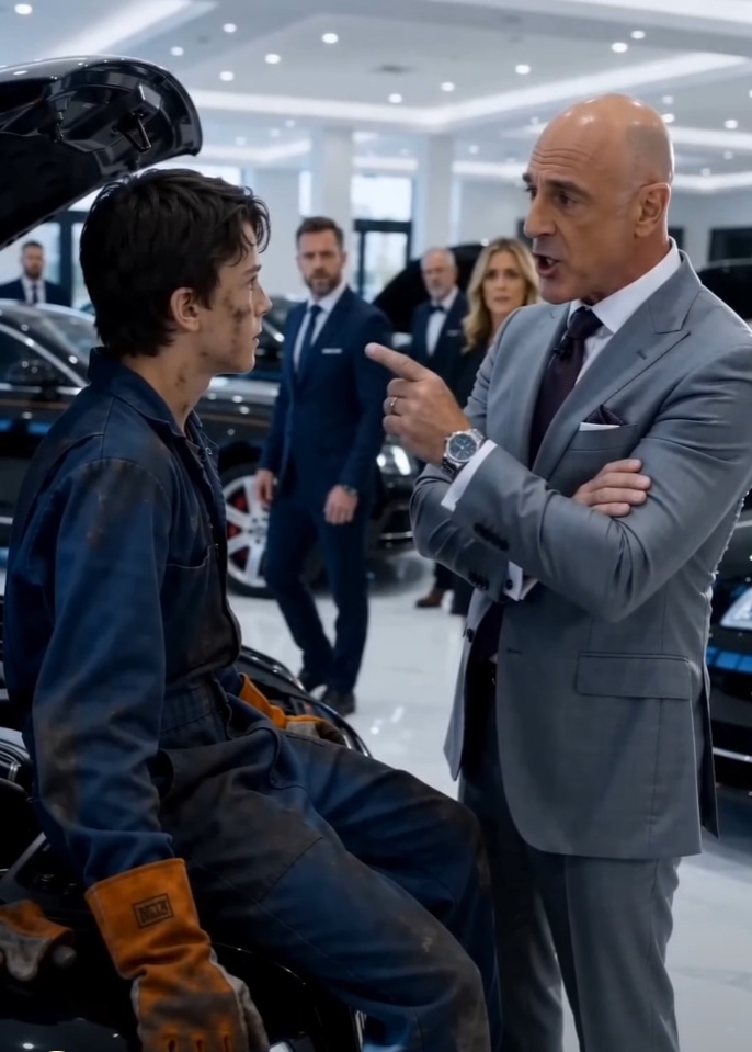 A Grease-Covered Boy Humiliated An Entire Luxury Supercar Showroom