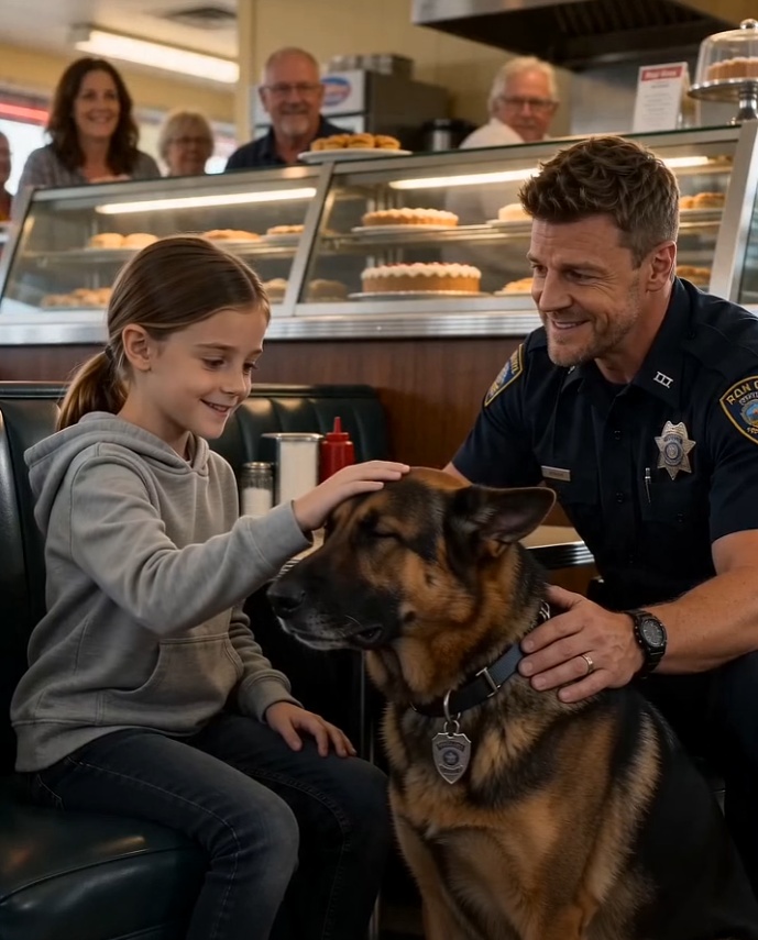 A Little Girl Whispered One Name To A Police Dog… And The Entire Bakery Fell Silent