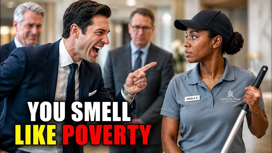 CEO Fired Black Janitor for “Smelling Like Poverty”—Didn’t Know She Owned the Building He Worked In