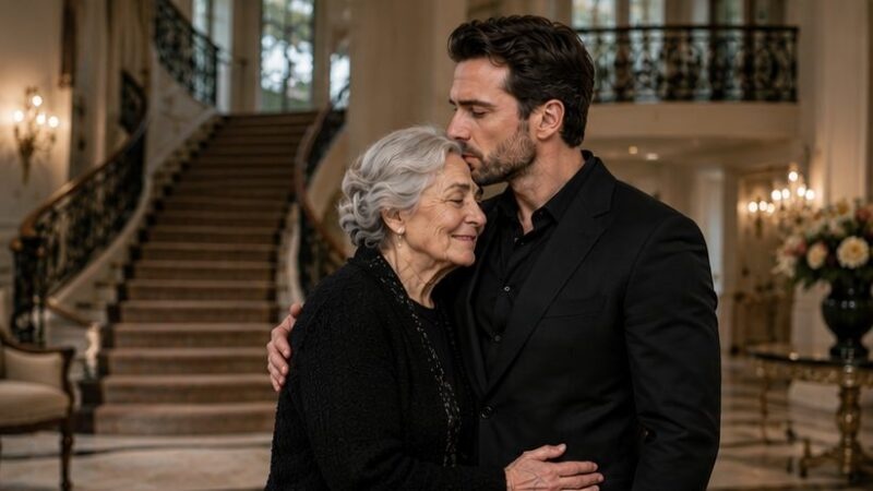 A man bought this mansion only to see his elderly mother smile. But one day, after coming home from work and seeing how his wife treated the old woman, he did something that shocked everyone