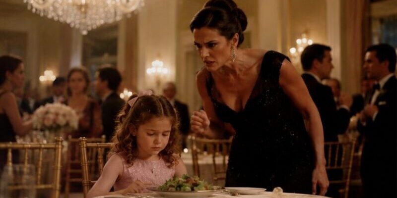 “WE DIDN’T COME HERE TO EAT!” THE MOTHER SNAPPED… THEN A BILLIONAIRE STEPPED FORWARD