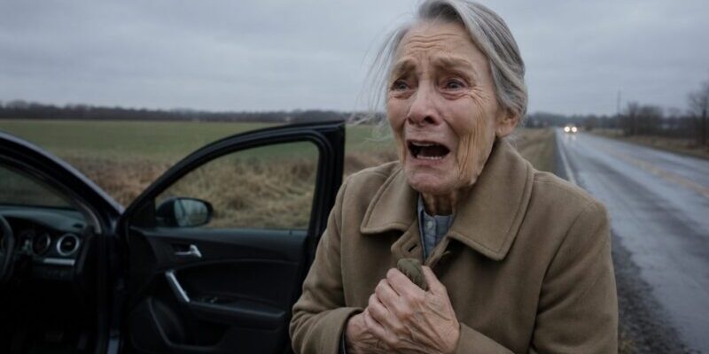 A woman, trying to get rid of her mother, left her by the roadside and simply drove away; but the daughter couldn’t even imagine what would happen very soon