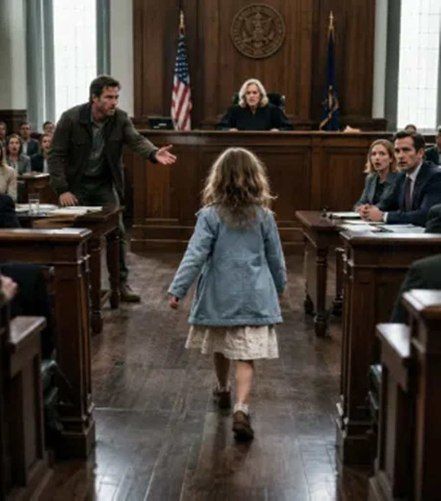 The Little Girl Asked the Judge to Let Her Father Come Home. Then She Pulled Out the One Thing That Made the Whole Courtroom Stop Breathing