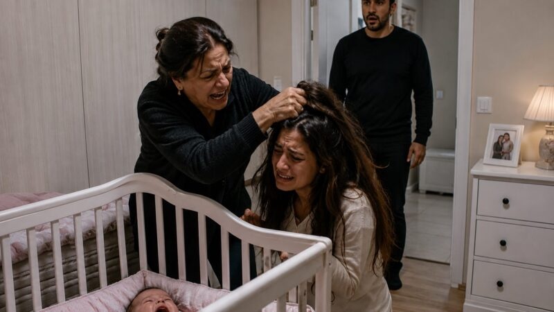 I woke up at 3:12 in the morning and found my pregnant wife missing from our bed… but when I reached the kitchen and saw what my mother was doing to her, I did something that made the whole house go silent