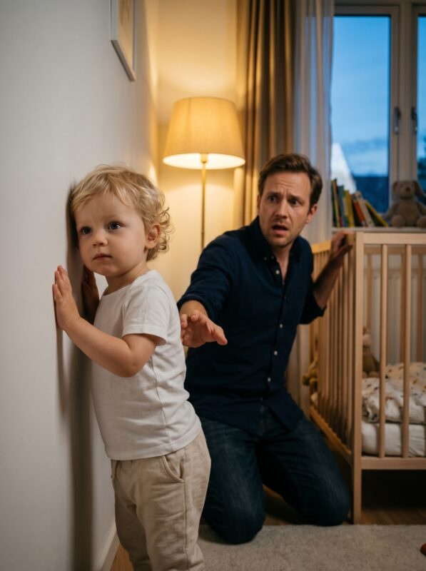 Every Hour, My Toddler Pressed His Face Against the Wall—The Reason Left Me Completely Surprised