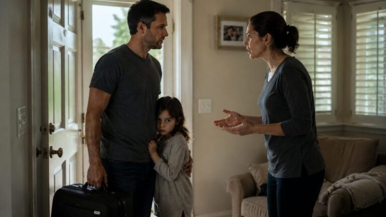 My 7-Year-Old Daughter Became Quiet Every Night After My Wife Took Her to the Bathroom… Then One Night I Looked Through the Slightly Open Door, and What I Saw Froze Me in Place