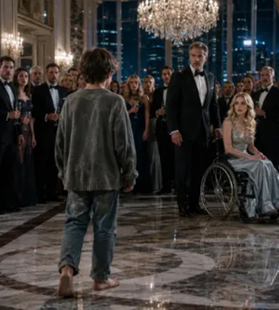 The Barefoot Boy Asked to Dance With the Girl Who Couldn’t Stand. Then He Whispered the Words Her Missing Mother Had Left Behind