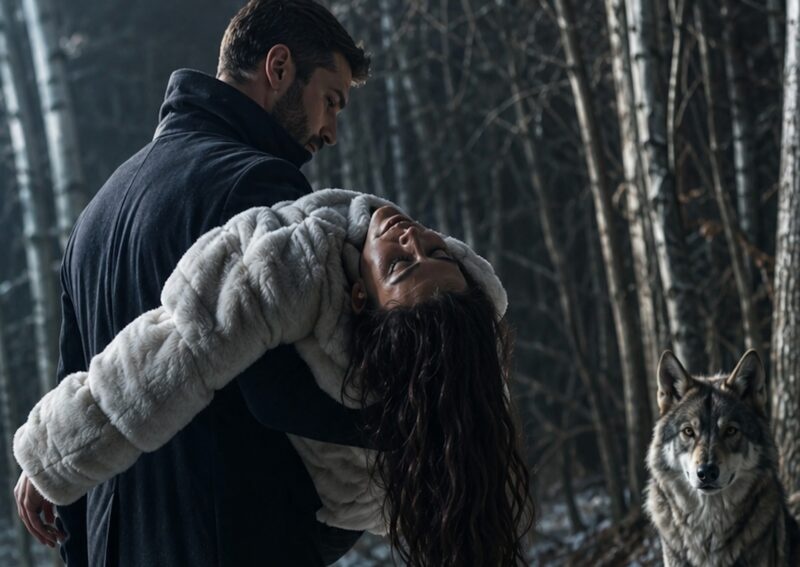 Trying to get rid of his wife, the husband took her into the woods and intended to leave her alone in the middle of the night, but suddenly a huge wolf blocked his path, and then something truly awful happened…