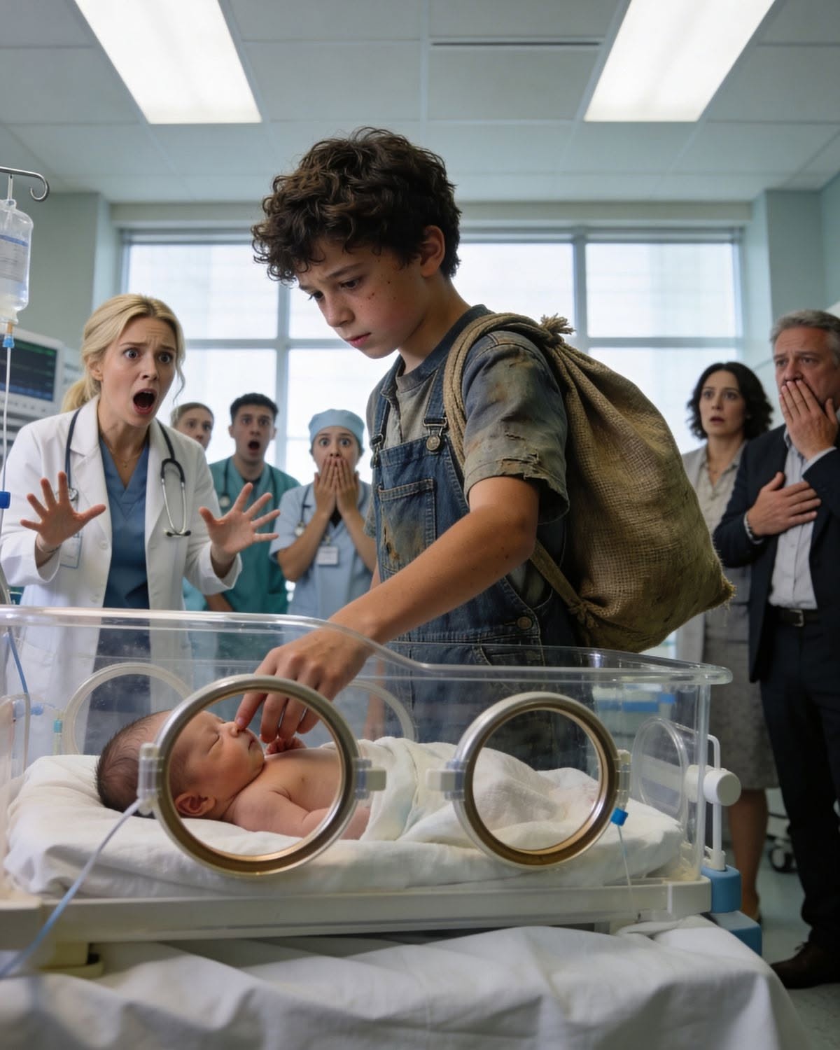 Eight top-tier doctors gave up trying to save a billionaire’s baby…
