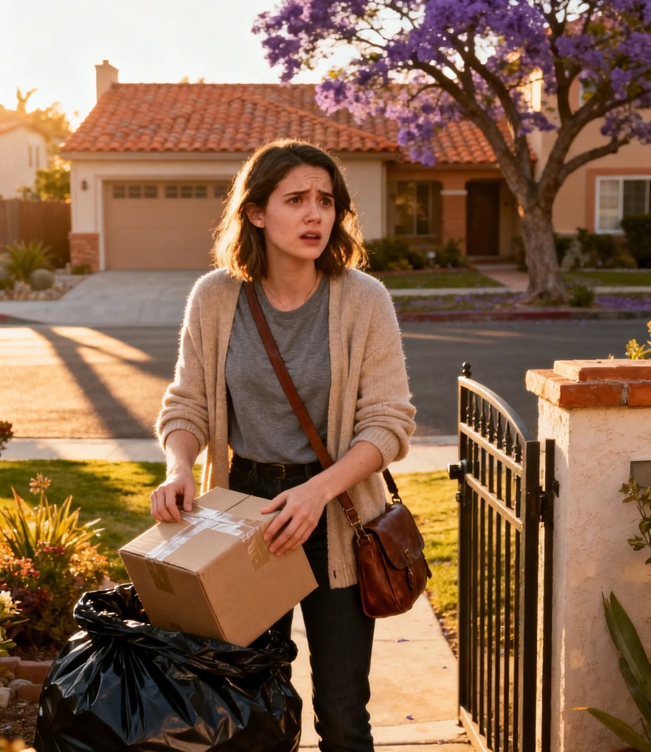 Upon seeing me leave my in-laws’ house empty…