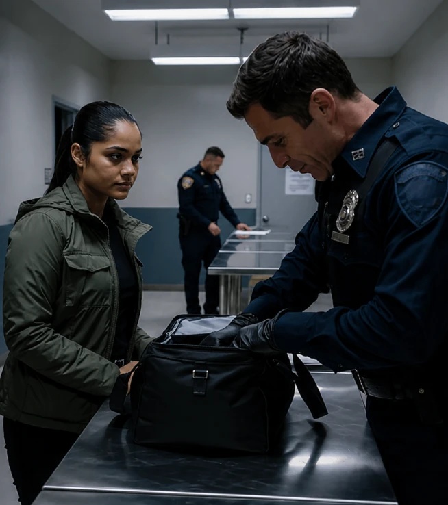 The Bag Was Supposed to Make Officer Carter Rich. The Woman Beside It Was Supposed to Be Dead.