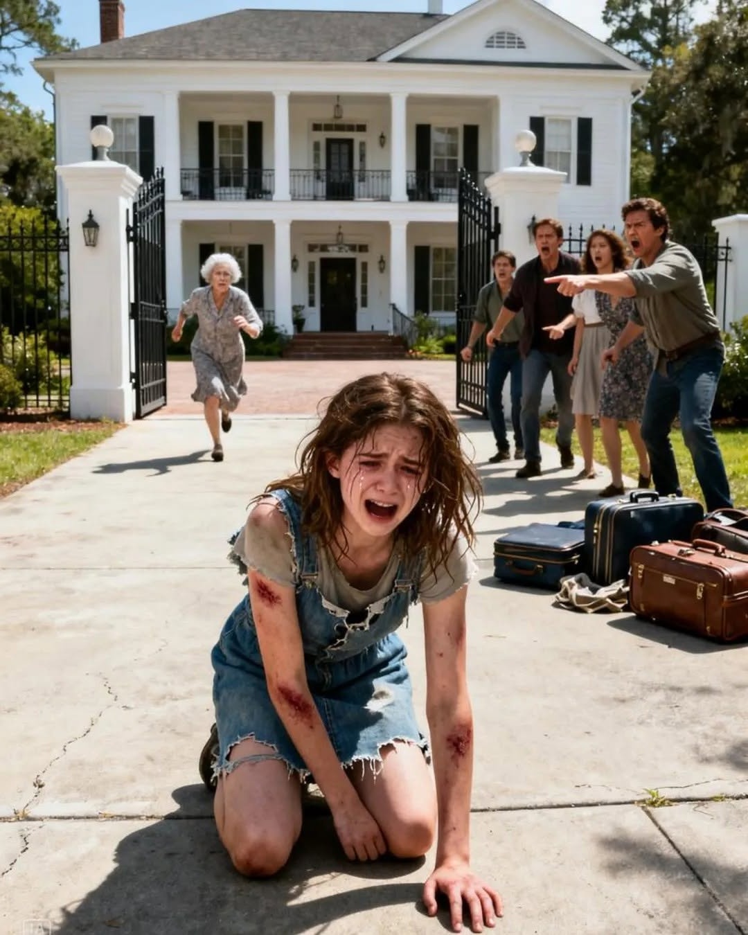 I gave my daughter a country house. When I arrived…