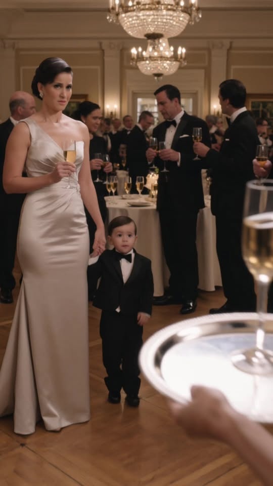 “She’s Just a Waitress, Your Mother Is Dead,” He Said at the Gala — Until His Little Boy Recognized Me and the Surgeon Who Saved My Life Walked In