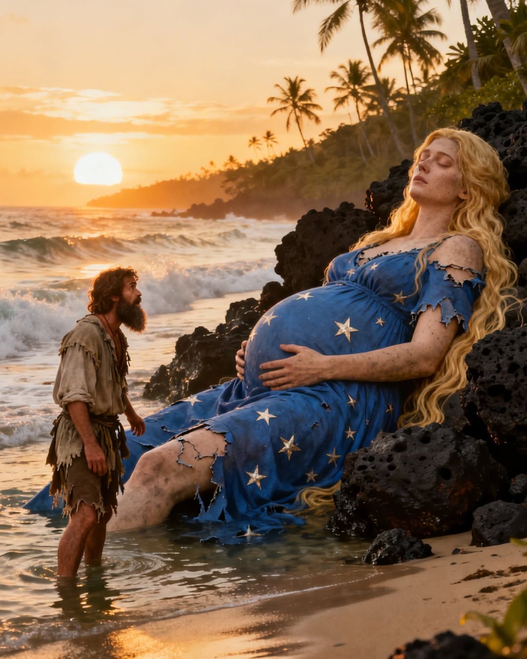 I decided to save a pregnant giantess I found on t…