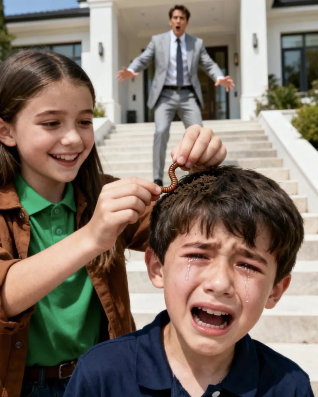The millionaire’s son was blind… until a you…