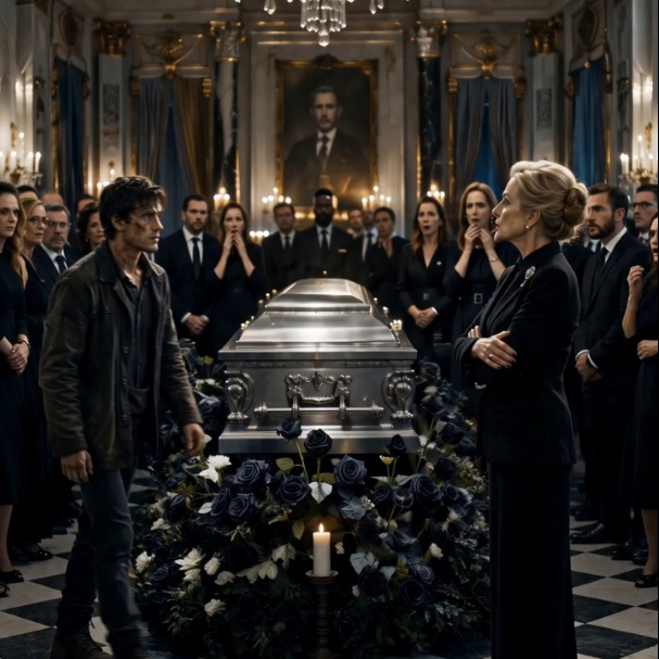 THE LETTER BESIDE THE COFFIN