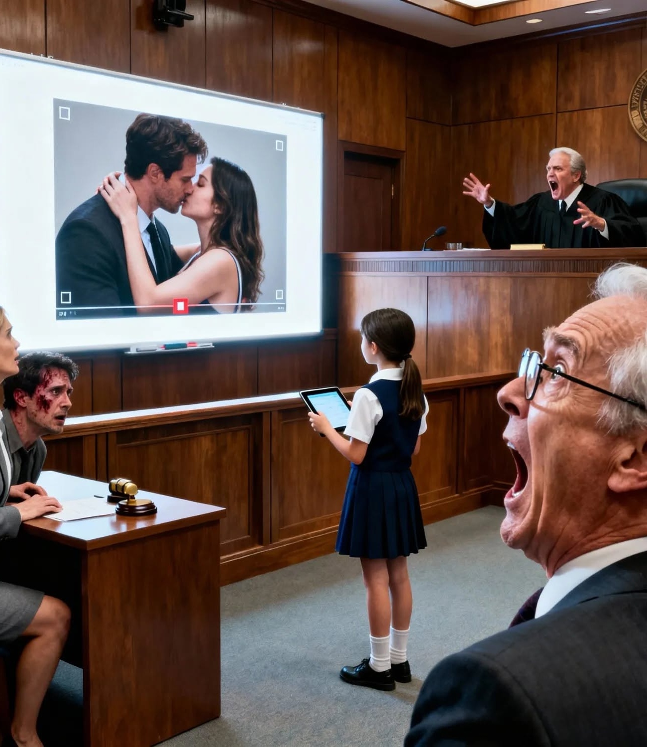 My husband files for divorce, and my 10-year old d…