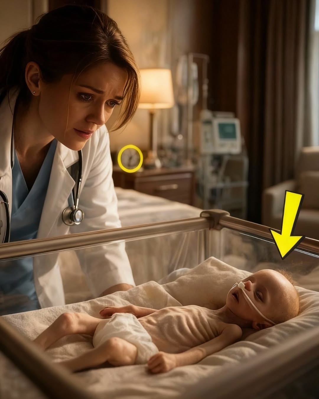 The billionaire baby was constantly losing weight,…