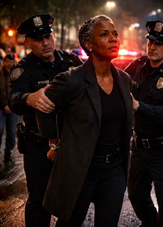 They Put Handcuffs on the Quietest Woman on Lincoln Avenue. Forty-Two Minutes Later, Every Badge in the Building Felt Like a Loaded Mistake.