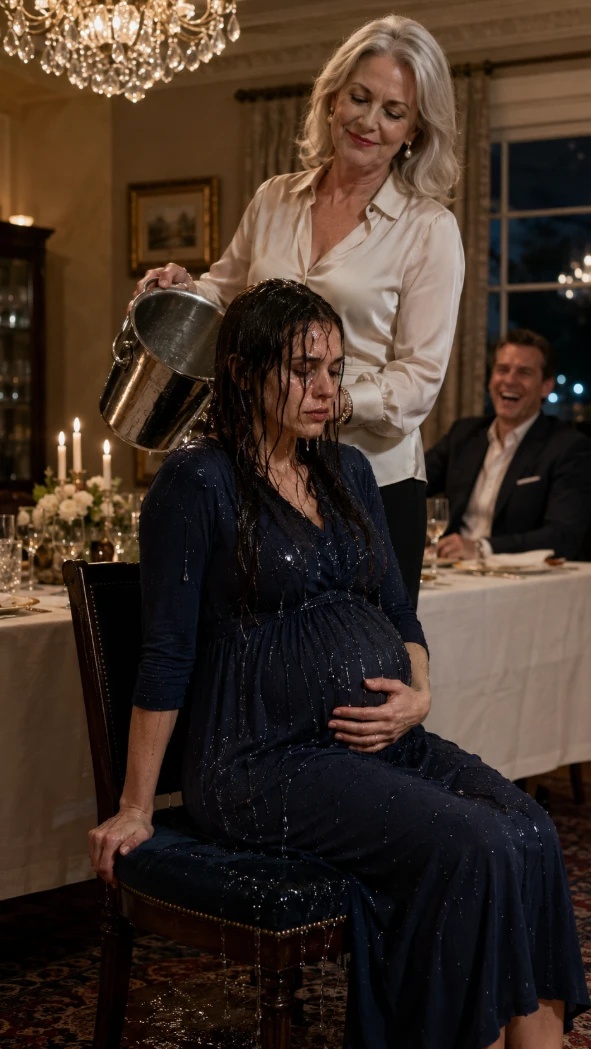 They called me a poor pregnant burden at dinner, then dumped dirty ice water over my head. Ten minutes later, the company they worshiped answered to me.