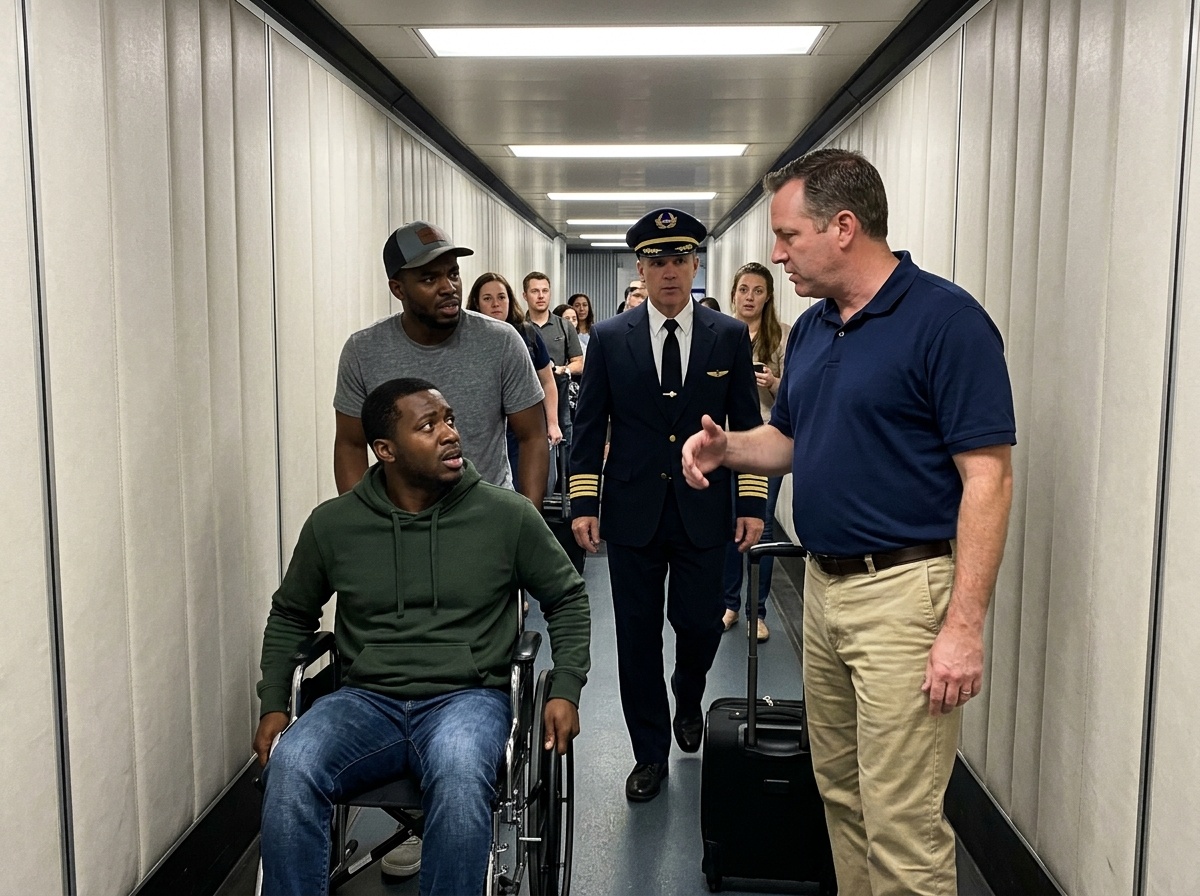 The Wheelchair Mistake That Exposed The First-Class Passenger
