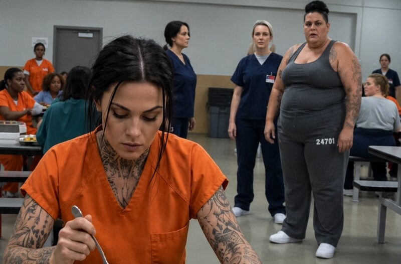 The most dangerous inmate started bullying the new girl, trying to take her food and humiliate her in front of everyone, but she could never have imagined who this mysterious tattooed girl really was