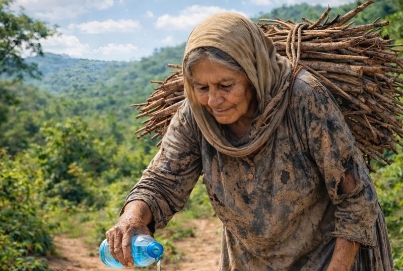 A woman, out of pity, helped a snake during the intense heat, but the old woman couldn’t even imagine what kind of horror this act of kindness would turn into for her