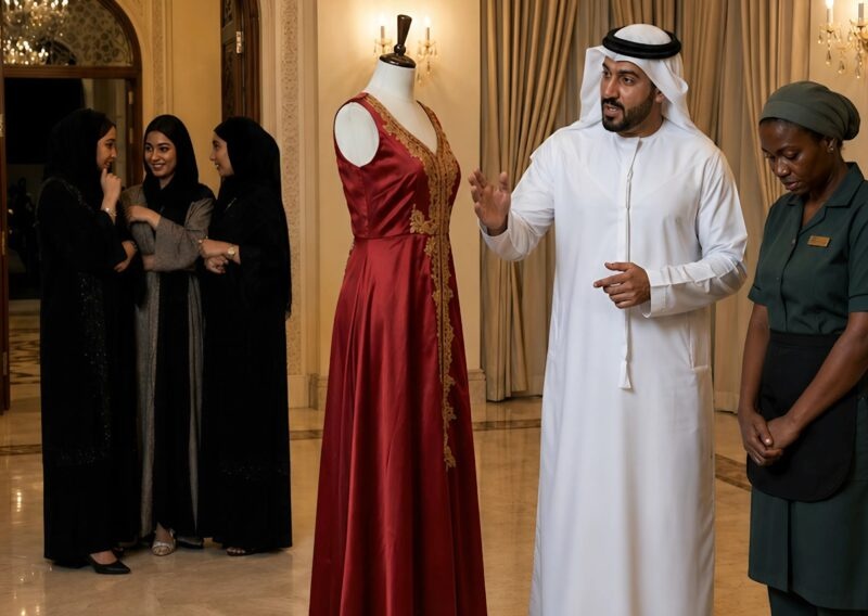 Trying to humiliate his housemaid, a wealthy sheikh laughed and said: “Put on this revealing dress and I will marry you. And if you can’t — you will work for me for free for the rest of your life”