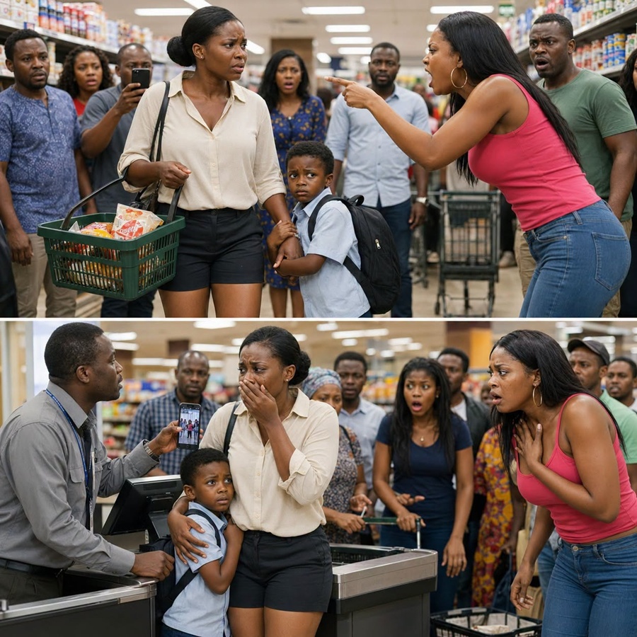 MISTRESS & HER FRIENDS ACCUSED WIFE OF STEALING FROM STORE IN FRONT OF SON—UNAWARE WIFE OWNS IT ALL