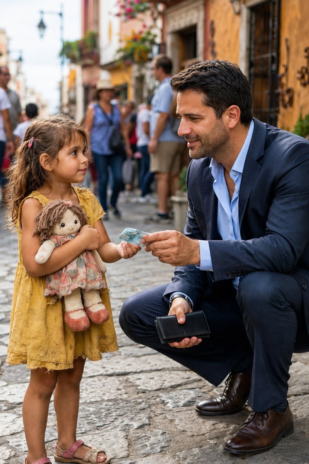 “Sir, Will You Buy My Doll? My Mom Hasn’t Eaten in Three Days…” — The Terrifying Secret Inside the Toy That Destroyed a Millionaire