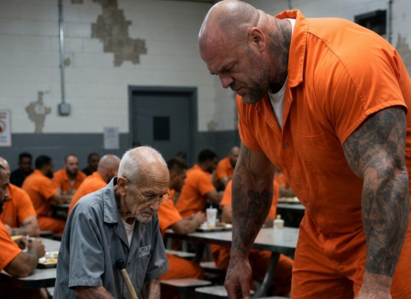 The most dangerous inmate in the prison mocked a poor old man who had recently started working as a janitor, but the inmate could never have imagined who that old man really was and what he was capable of