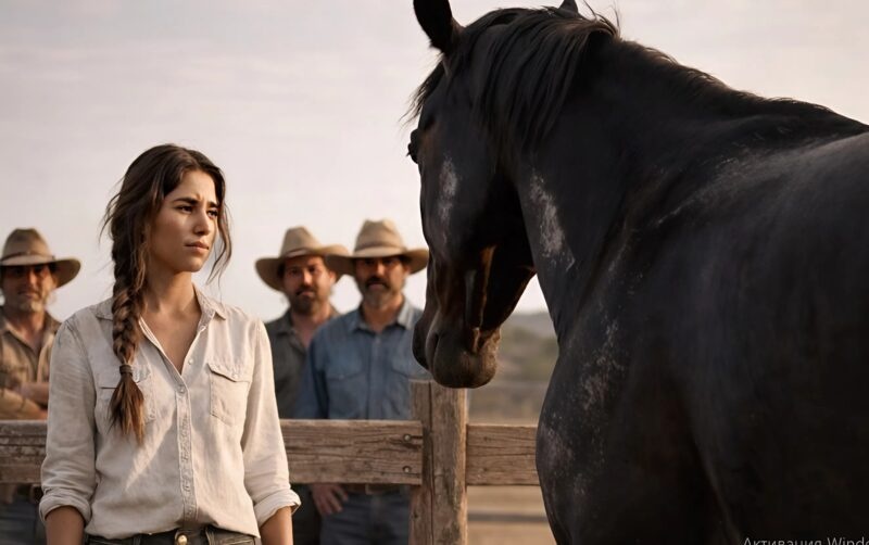 The mafia boss announced that he would pay $50,000 to anyone who could tame the most dangerous horse in the city; everyone laughed when a fragile young girl stepped out of the crowd and approached the animal, but then something happened that no one expected