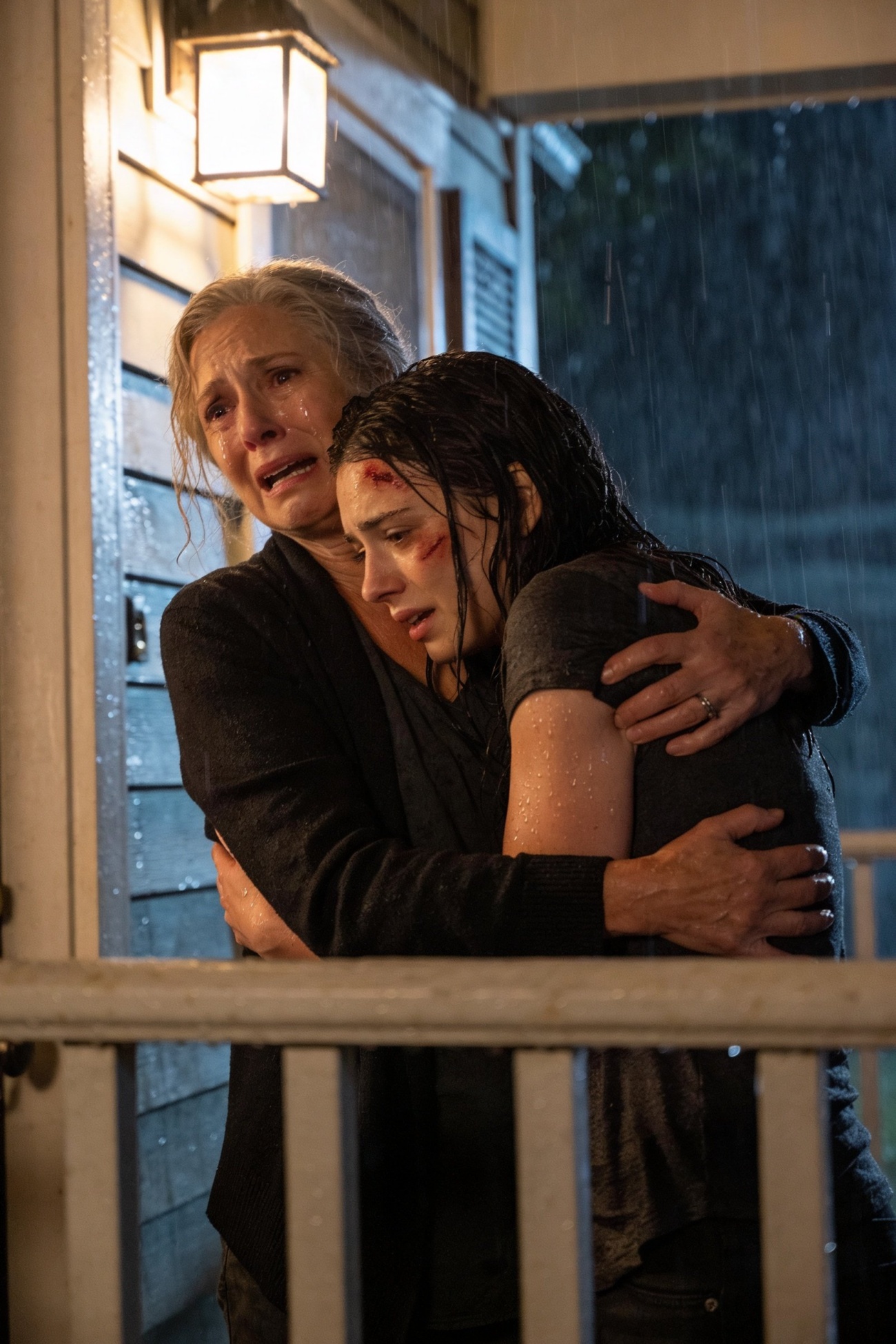 At 2 a.m., my sister banged on my door—terrified, with a broken rib—begging for help before collapsing in my arms. Then came a text from mom: ‘Don’t help that cripple. She’s a traitor.’ I ignored it and took her in. What happened next… made my hands shake as I dialed 911.