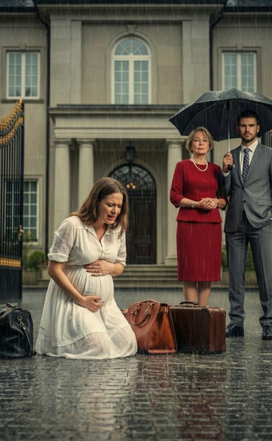 I was seven months pregnant with twins when my husband looked me in the eye and said, ‘Get out. Those babies are not mine.’ Behind him, my mother-in-law smiled like she had already won. I stood in the freezing rain with twenty dollars, no home, and a truth no one wanted to hear. But before this nightmare was over, her darkest secret would destroy everything she built… and change my life forever.