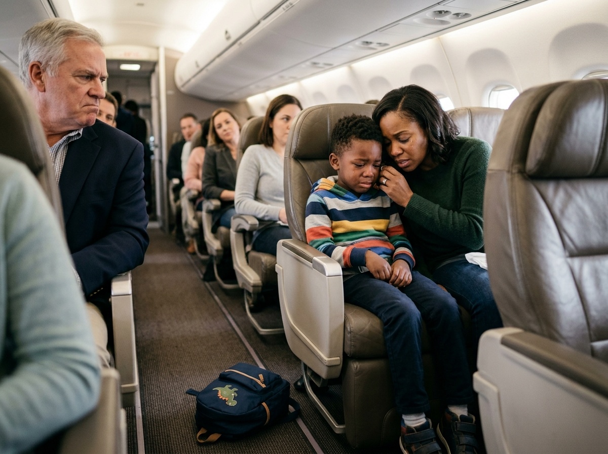 The Little Boy They Tried To Keep From First Class
