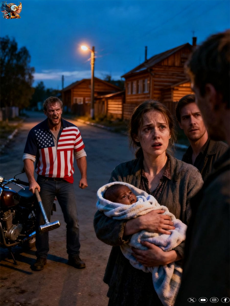 The day a dark-skinned baby was born into a Russian family… a man believed he had discovered the worst betrayal of his life