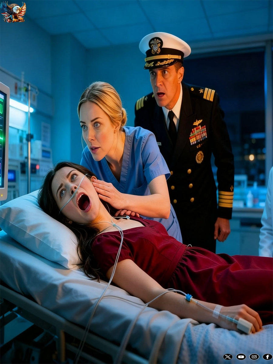 THE SEAL ADMIRAL WAS TOLD HIS DAUGHTER WAS BRAIN-DEAD—THEN A ROOKIE NURSE TOUCHED ONE MILITARY PRESSURE POINT