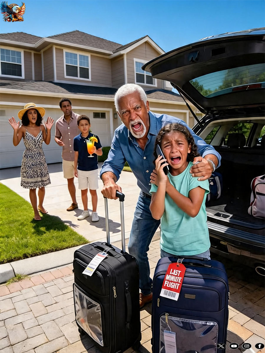My 8-year-old adopted granddaughter was left at ho…
