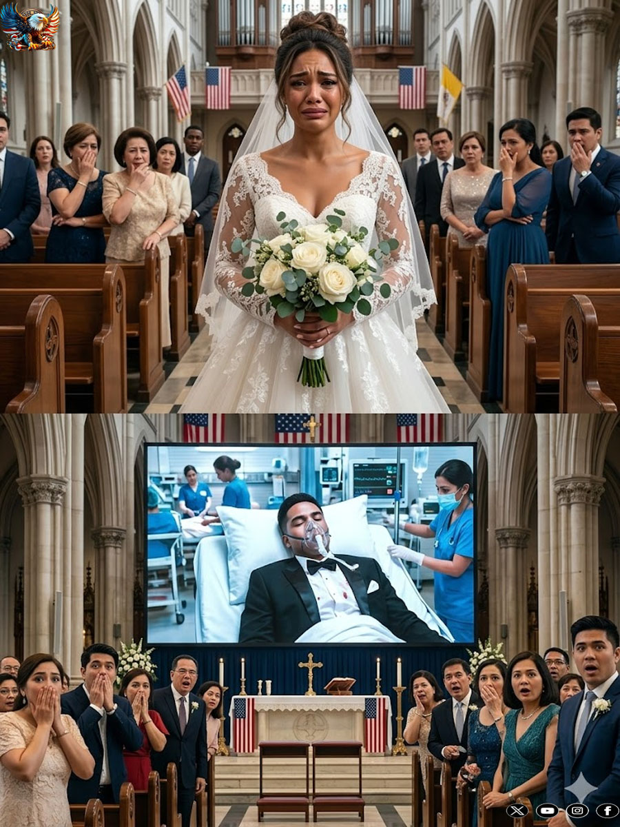 “My friend didn’t walk me down the aisle to hug and kiss me on our wedding day. She started whispering.”